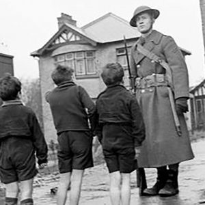 Derry children meet Milburn H Henke