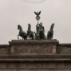 Horses on the Brandenburg Gate