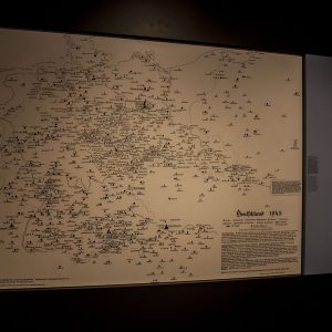 Map in the Resistance Museum