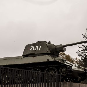 Soviet Tank in the Tiergarten