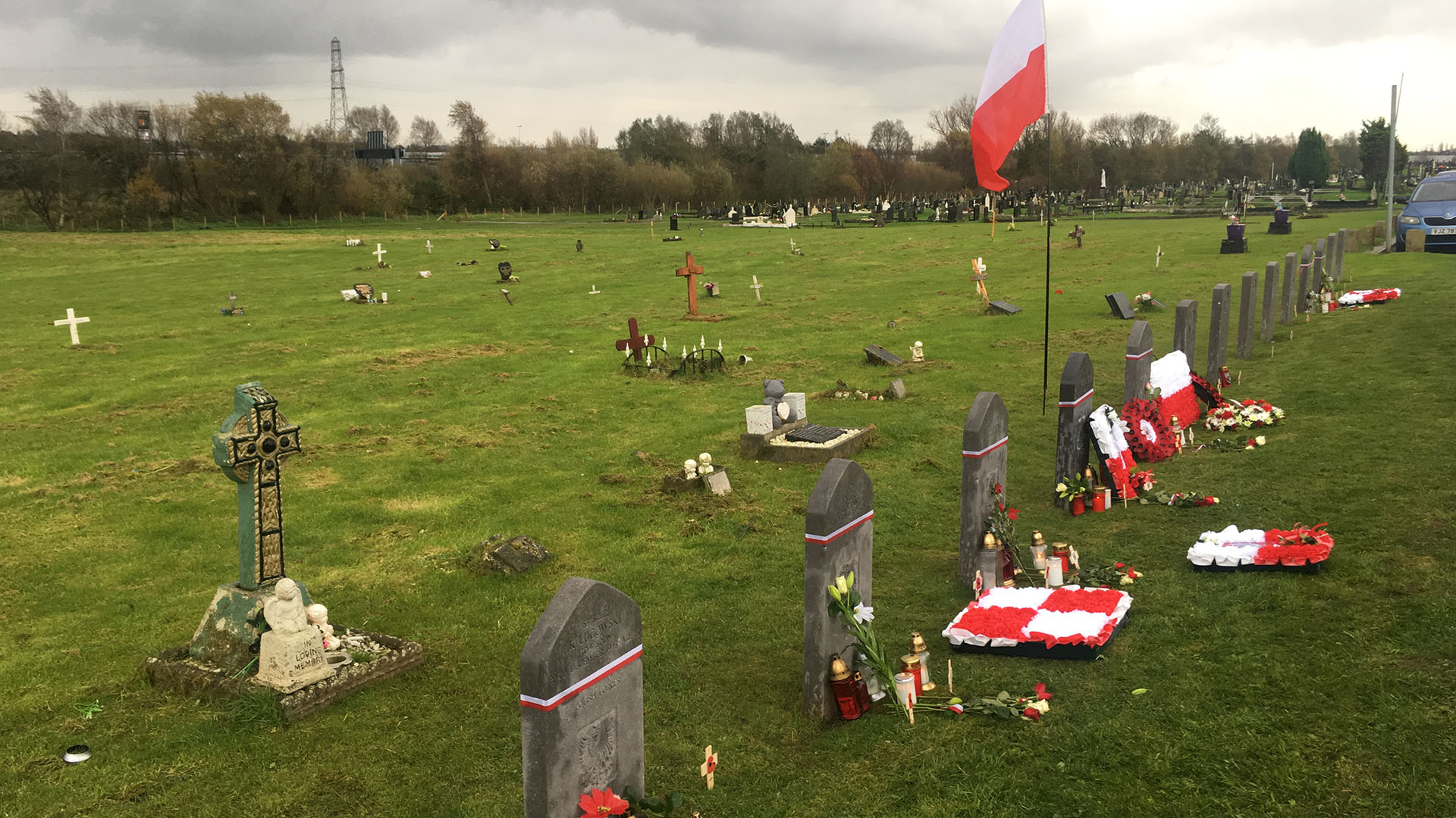 Polish Independence Day at Milltown Cemetery
