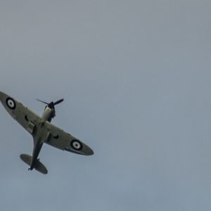 Spitfire over Portrush
