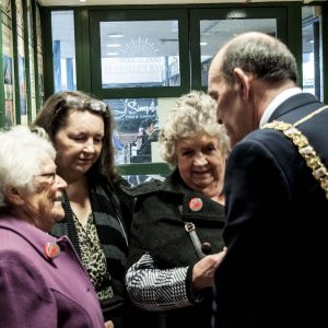 Belfast's Lord Mayor at Blitz Commemoration