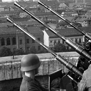 Anti-aircraft guns in Berlin