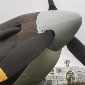 Spitfire rotors at Portrush Airshow