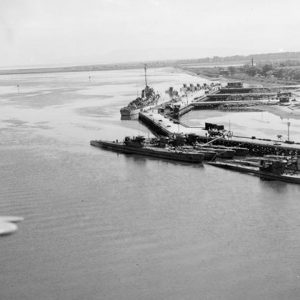 U-boats moored at Lisahally