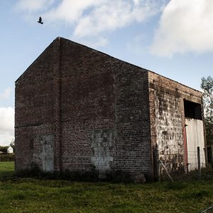 Training building at Cluntoe Airfield, Co. Tyrone