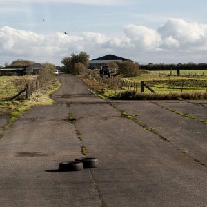 Runway at Cluntoe Airfield, Co. Tyrone
