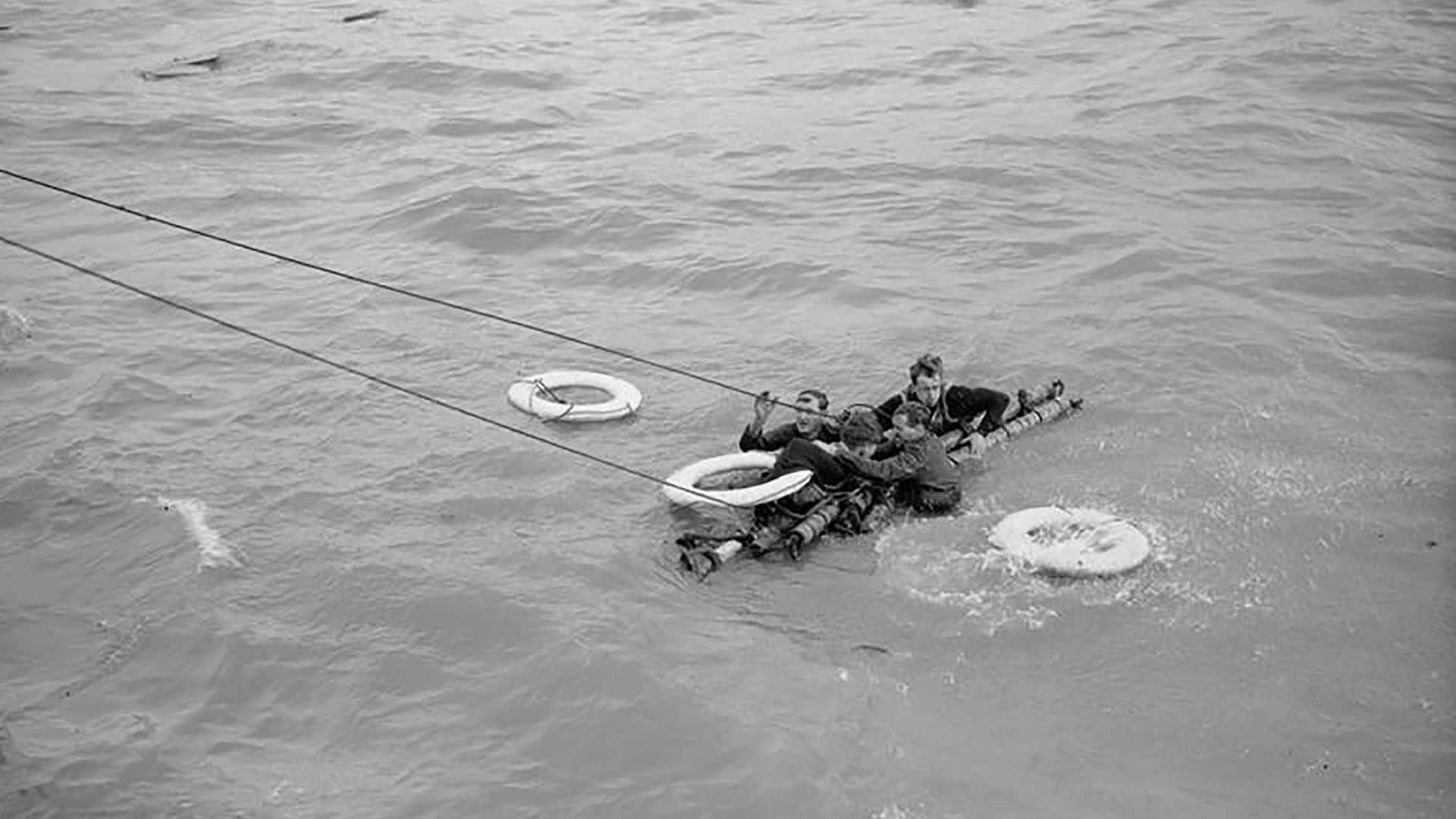 Royal Navy rescue during Operation Infatuate