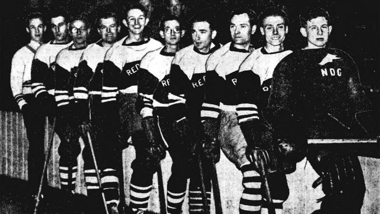 Wartime ice hockey in Northern Ireland