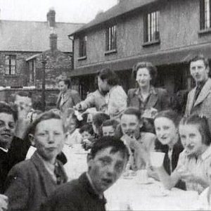 VE Day in Willowholme Crescent, Belfast, Co. Antrim