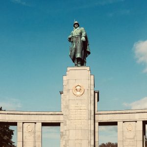 Memorial to the fallen Soviet troops in Berlin