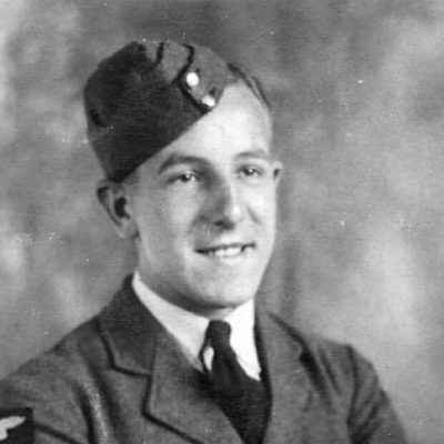 Royal Air Force Radio Operator Ted Ross who played a vital role in Operation Mincemeat