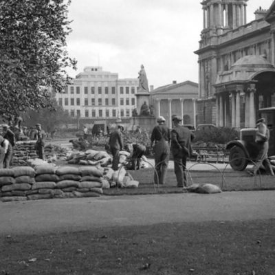 How did Northern Ireland prepare for the Second World War?