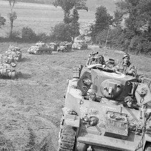 Irish Guards in Normandy, France