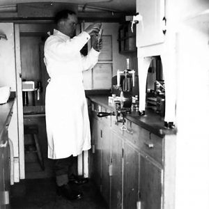 No. 4 Mobile Bacteriological Laboratory in Holywood