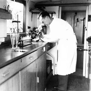 No. 4 Mobile Bacteriological Laboratory in Co. Down