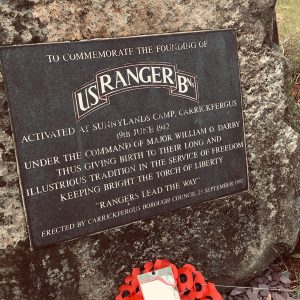 U.S. Rangers Commemoration in Carrickfergus