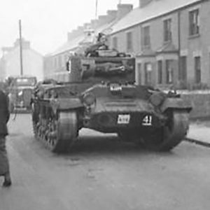 Cows and Tanks in Co. Antrim