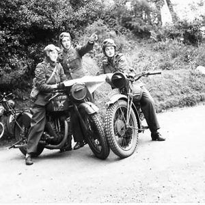 A.T.S. Dispatch Riders at Drum House