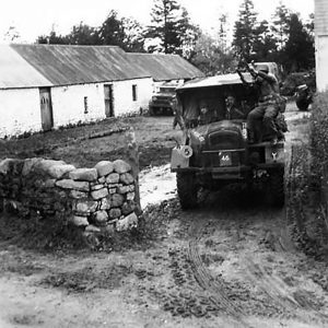 208th Anti-Tank Battery at Lislap, Co. Tyrone