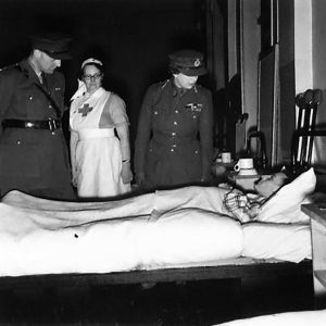 Princess Royal at a military hospital in Ulster