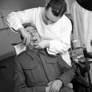A British Army Dental Surgery in Belfast