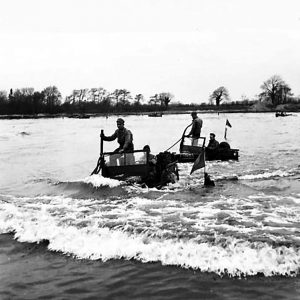 Waterproofed Vehicles Demonstration on Lough Neagh