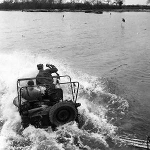 Waterproofed Vehicles Demonstration on Lough Neagh